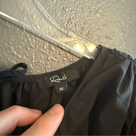 Rails Rosie Smocked Blouse Size XS - Picture 6 of 8